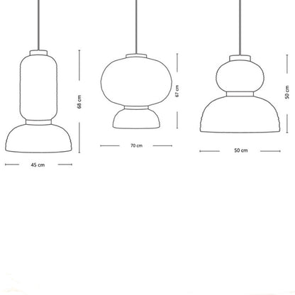 Rice Paper Lantern Pendant Light