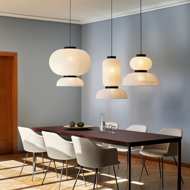 Paper Lanterns Pendant Light-[Modern pendant lighting for bedroom and living space]-Demolights UK