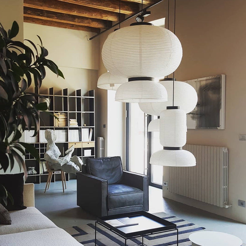 Rice Paper Lantern Pendant Light