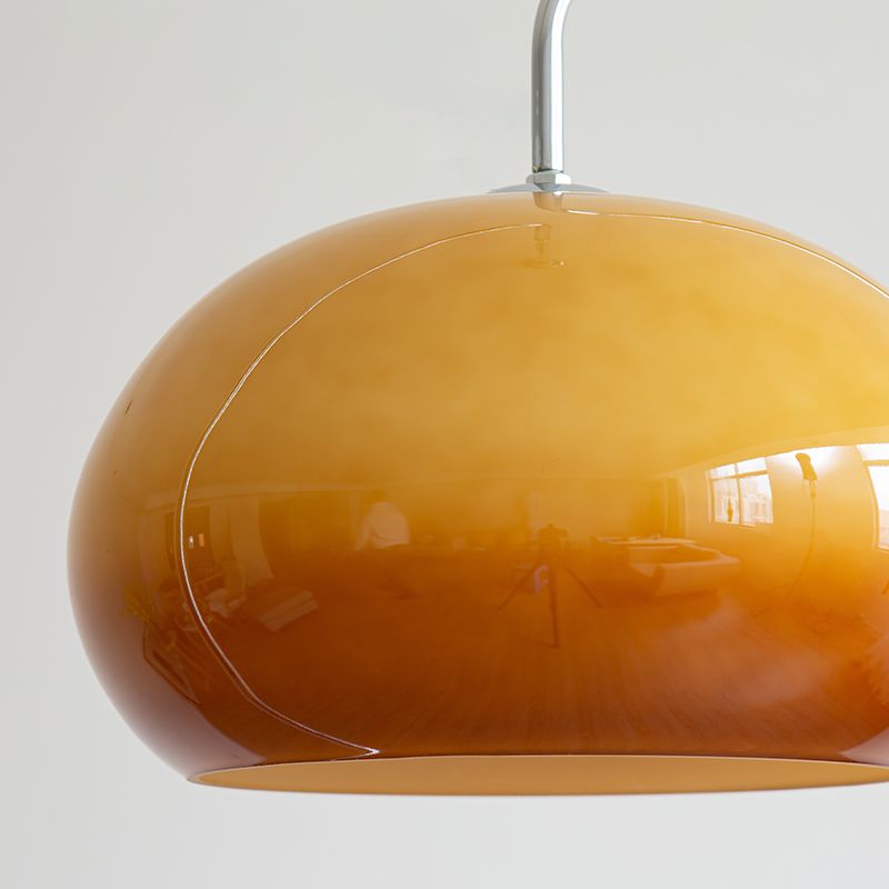 Yellow Aluminium Vintage Pendant