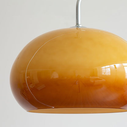 Yellow Aluminium Vintage Pendant