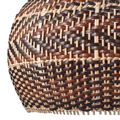 Vintage Rattan Kitchen Pendant Light