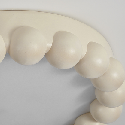 Resin Beads Flush Mount Ceiling Light
