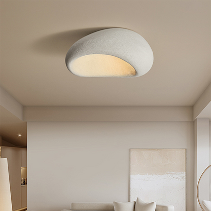 Nordic Minimalist Flush Ceiling Light-[Modern pendant lighting for bedroom and living space]-Demolights UK
