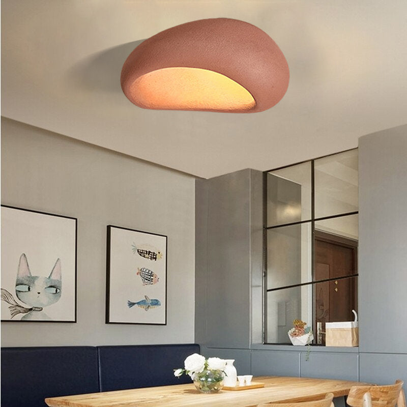 Spherical Cloud Flush Ceiling Light