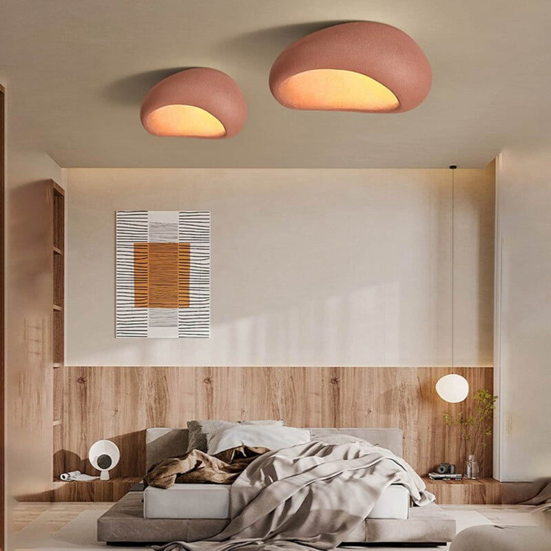 Spherical Cloud Flush Ceiling Light
