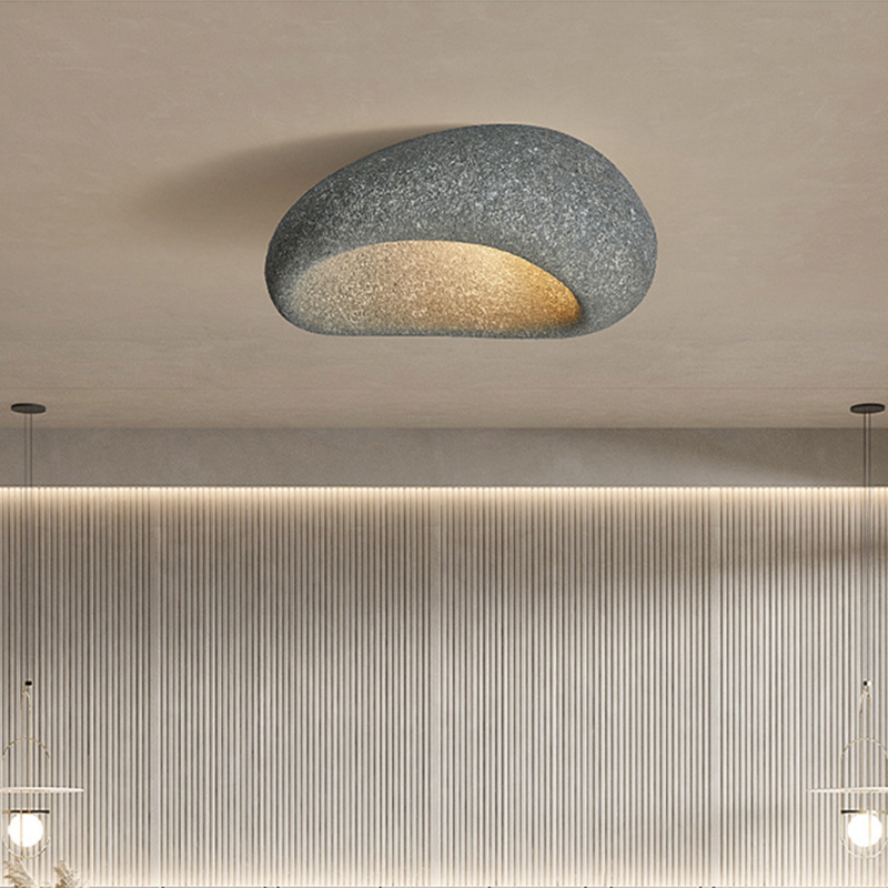 Spherical Cloud Flush Ceiling Light