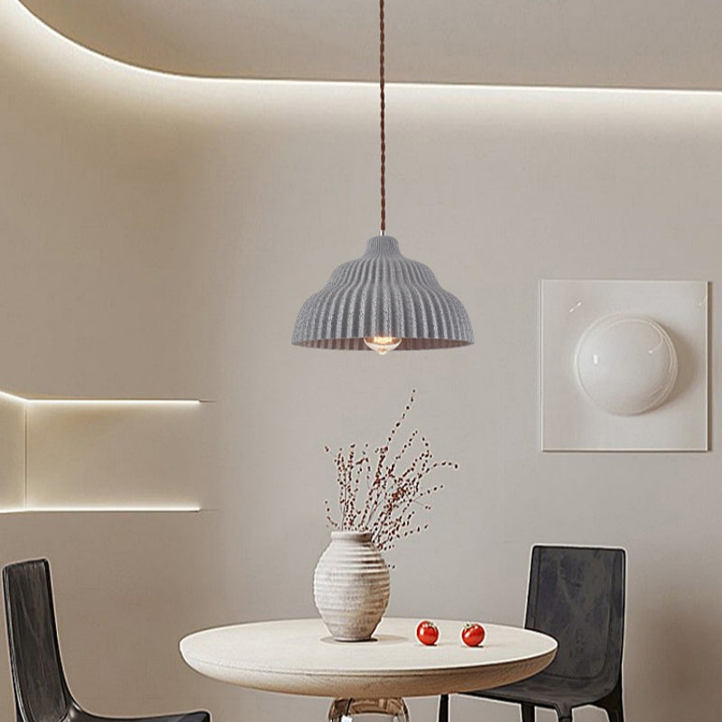 Vintage Industrial Resin Pendant Light