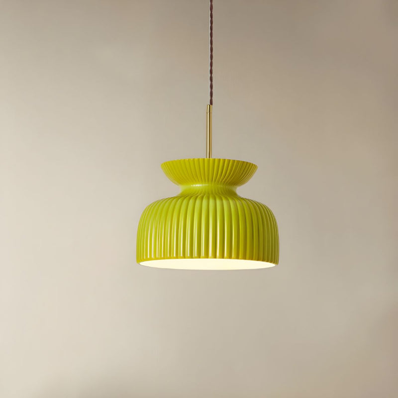 Wabi-Sabi Resin Dome Pendant Light