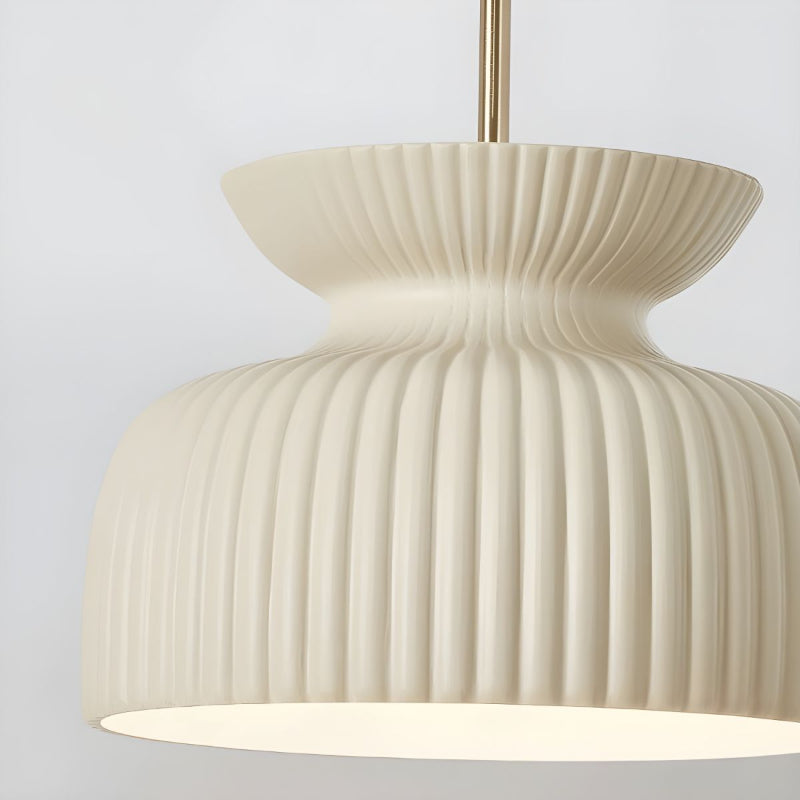 Wabi-Sabi Resin Dome Pendant Light