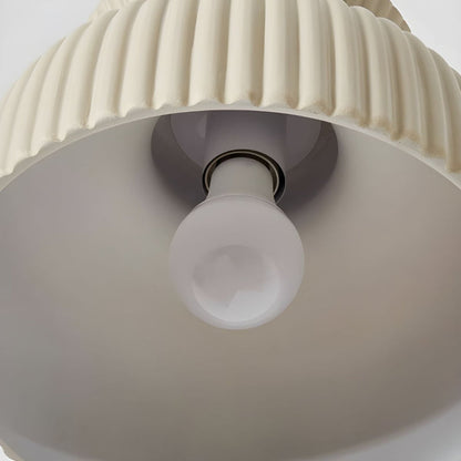 Wabi-Sabi Resin Dome Pendant Light