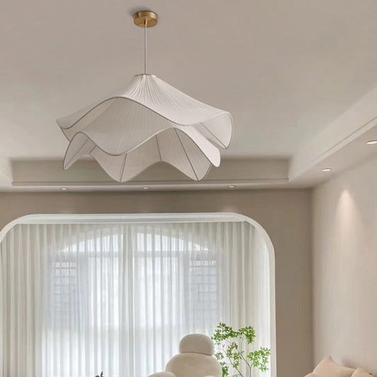 French Flower Petal Pendant Light-[Modern pendant lighting for bedroom and living space]-Demolights UK