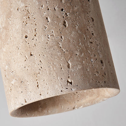 Wood and Stone Corridor Ceiling Downlight