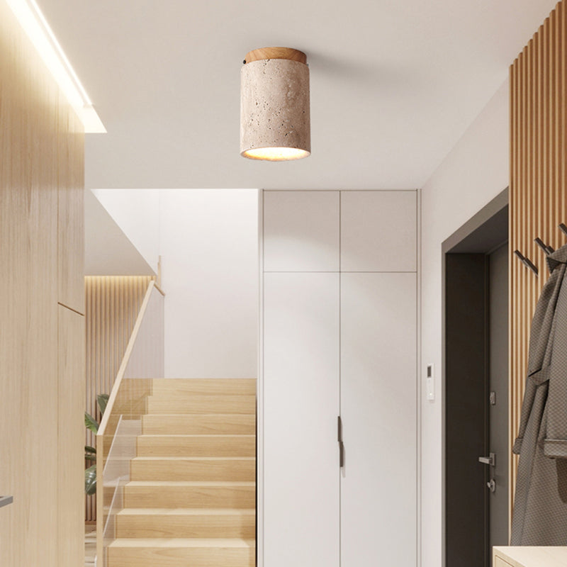 Corridor Wood Ceiling Lamp Downlight-[Modern pendant lighting for bedroom and living space]-Demolights UK