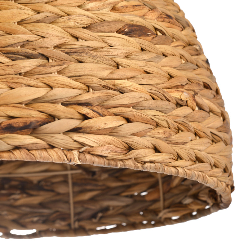 Semicircle Straw Rattan Pendant Shade