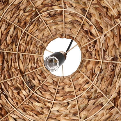 Semicircle Straw Rattan Pendant Shade
