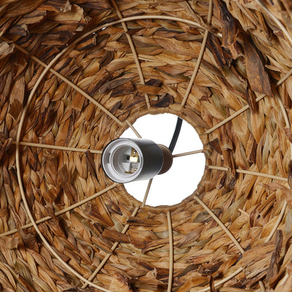 Classic Wicker Weave Rattan Pendant