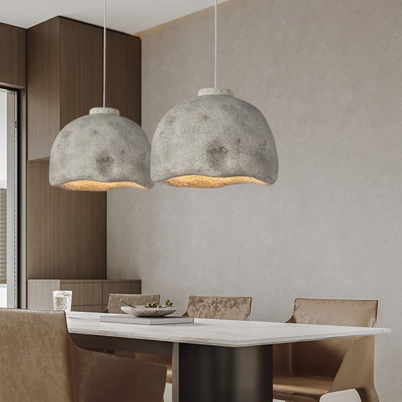 Resin Bells Japandi Pendant Light