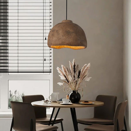 Resin Bells Japandi Pendant Light