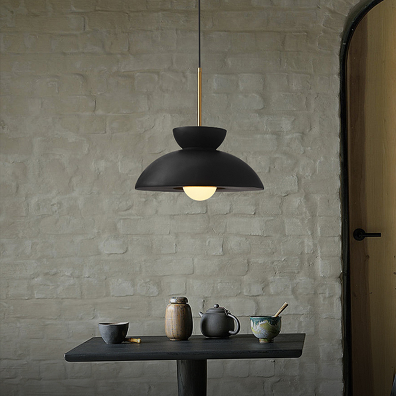 Colourful Resin Dome Pendant Light