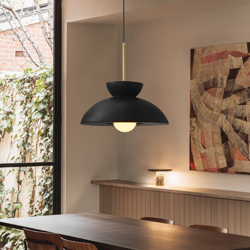 Colourful Resin Dome Pendant Light