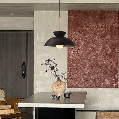 Colourful Resin Dome Pendant Light