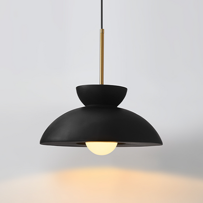 Colourful Resin Dome Pendant Light