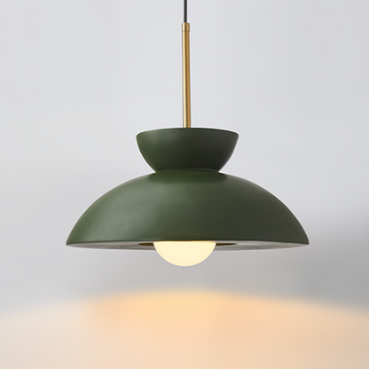 Colourful Resin Dome Pendant Light
