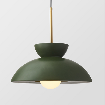 Colourful Resin Dome Pendant Light