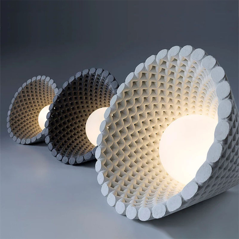 Cone Pendant Light in Black, White or Grey