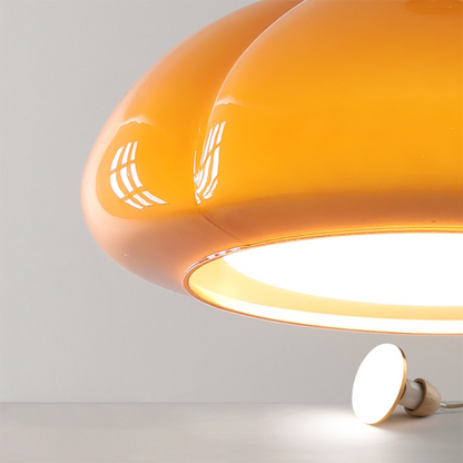 Pumpkin Glass Pendant Light