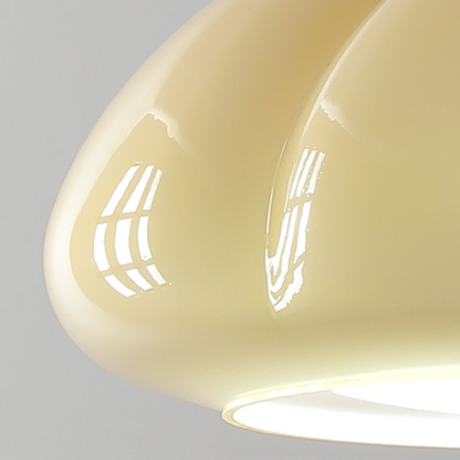 Pumpkin Glass Pendant Light