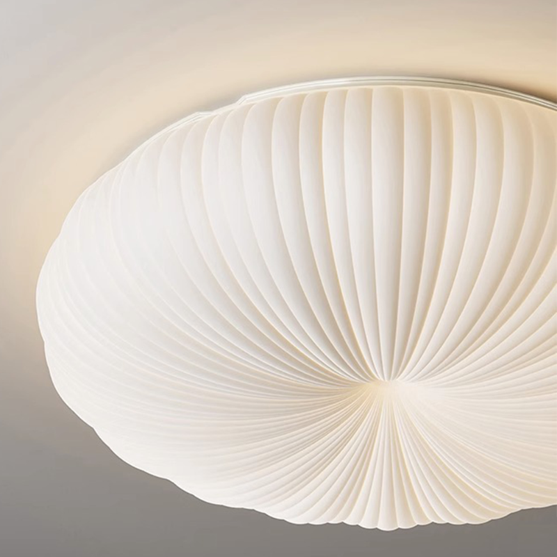 Minimalist Shell Round LED Light