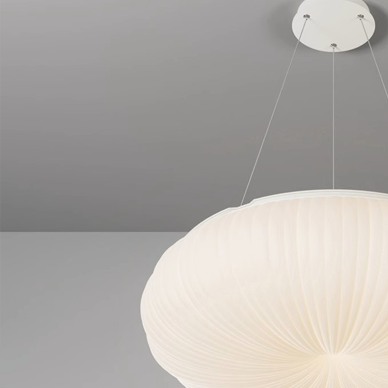 Minimalist Shell Round LED Light