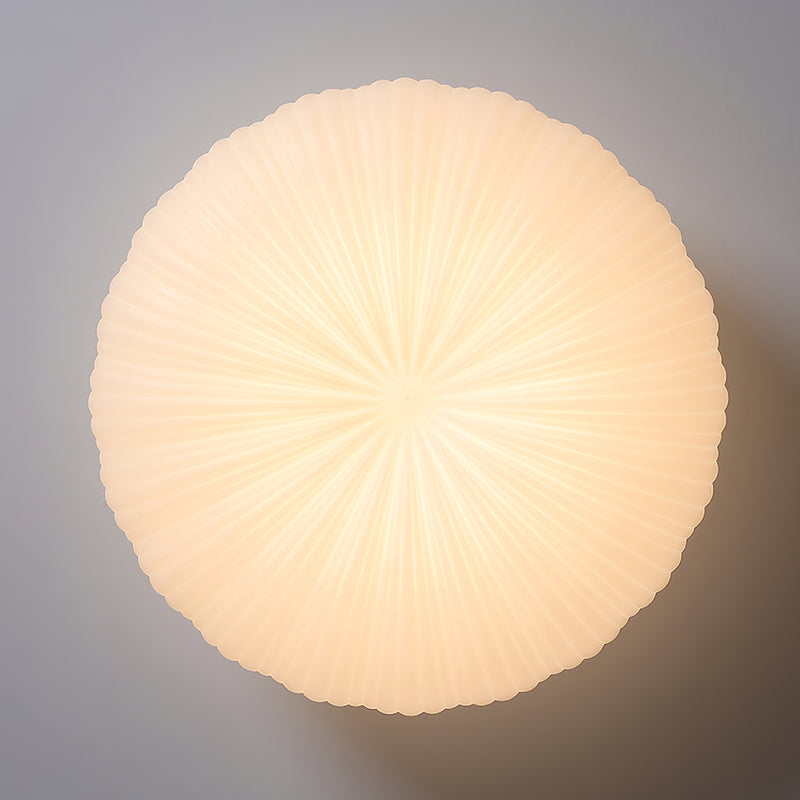Minimalist Shell Round LED Light