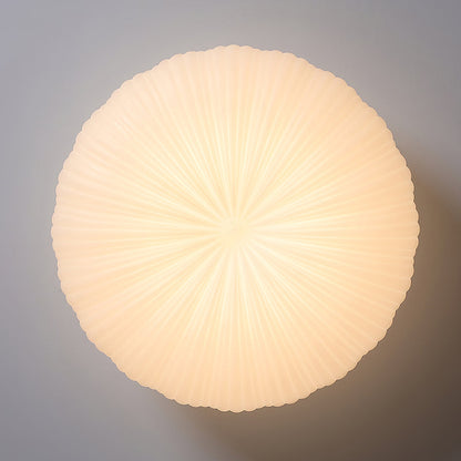 Minimalist Shell Round LED Light