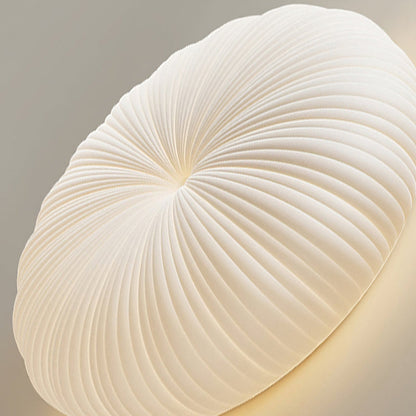Minimalist Shell Round LED Light