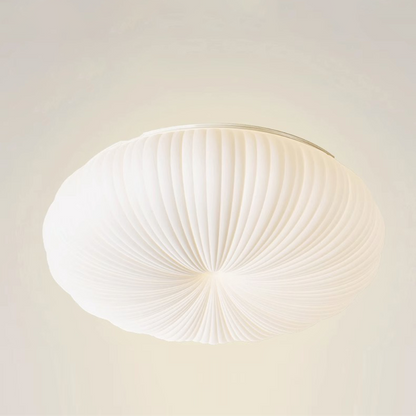 Minimalist Shell Round LED Light