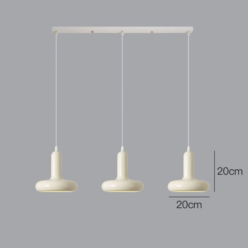 Three-Head Metal Dining Pendant Light