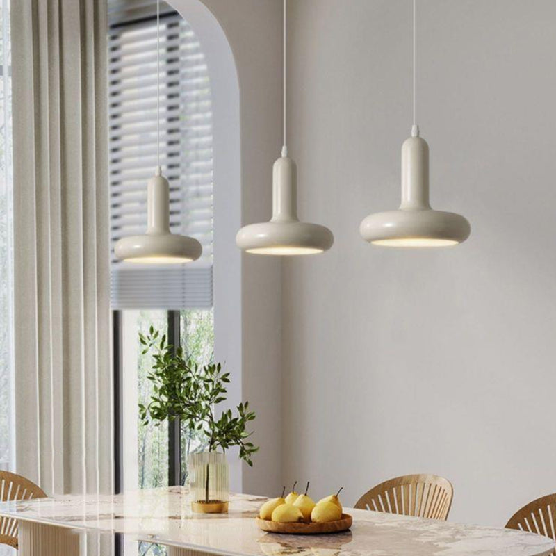 Three-head Metal Pendant Lights Dining Table Lamp-[Modern pendant lighting for bedroom and living space]-Demolights UK