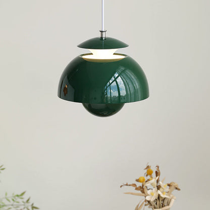 Metal Flower Bud Hanging Light