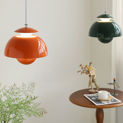 Metal Flower Bud Hanging Light