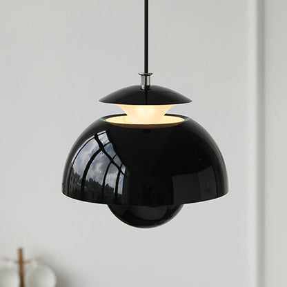 Metal Flower Bud Hanging Light