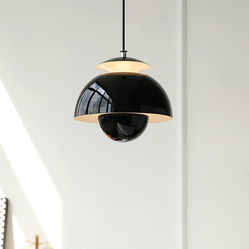 Metal Flower Bud Hanging Light