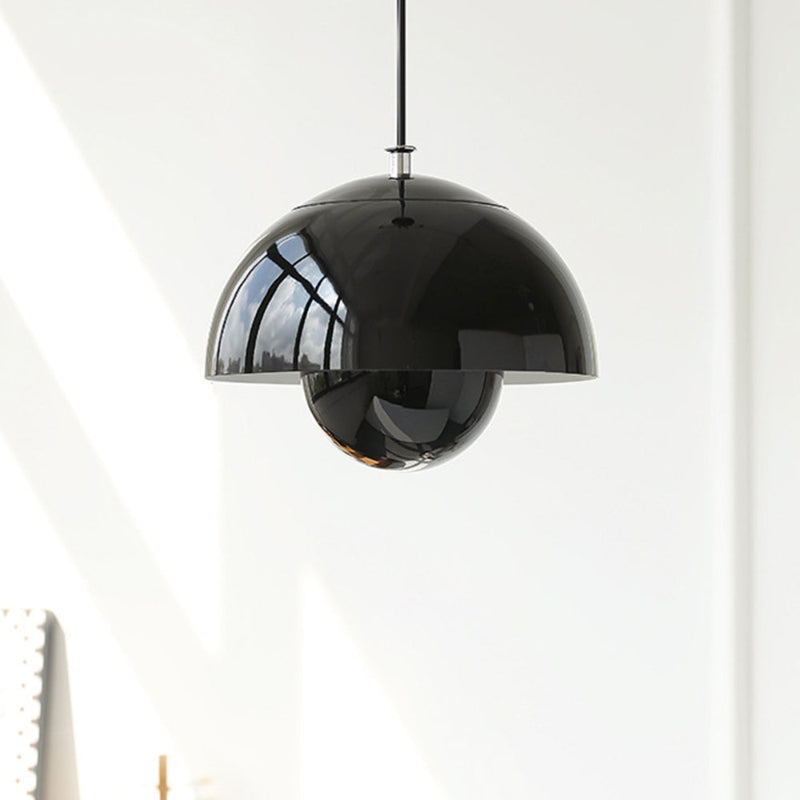 Metal Flower Bud Hanging Light