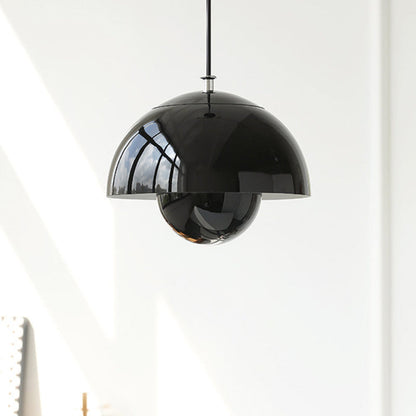 Metal Flower Bud Hanging Light