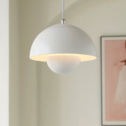 Metal Flower Bud Hanging Light