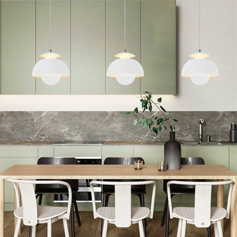 Metal Flower Bud Hanging Light