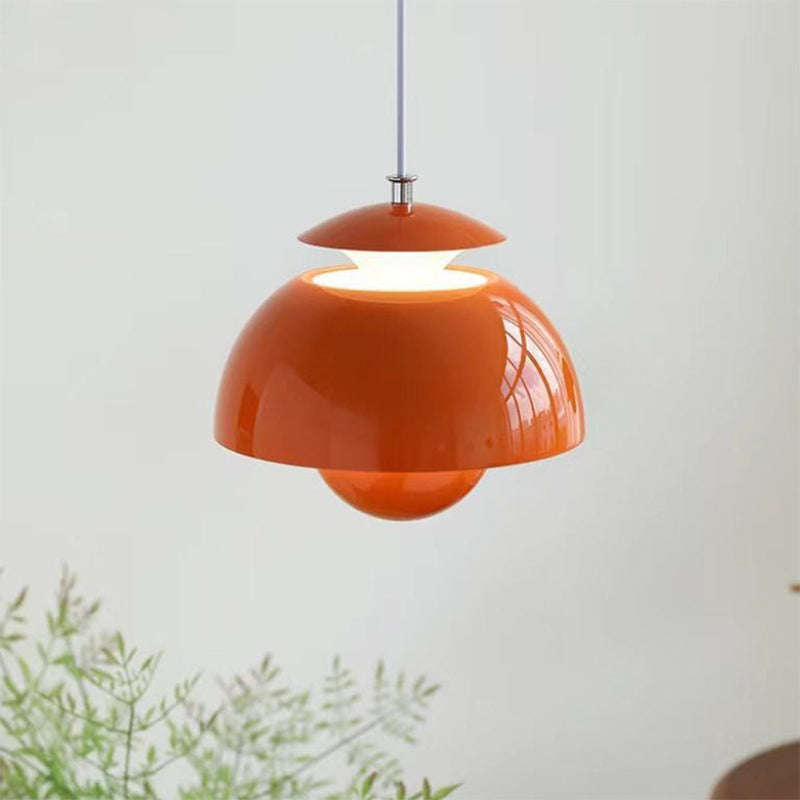 Metal Flower Bud Hanging Light