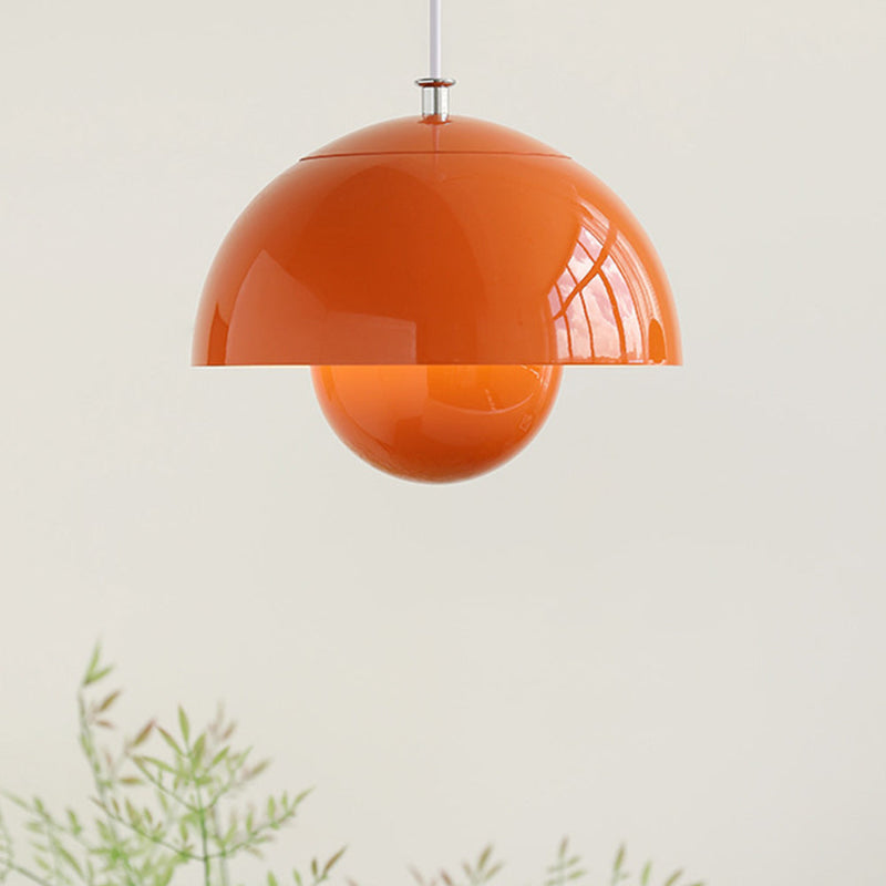 Metal Flower Bud Hanging Light